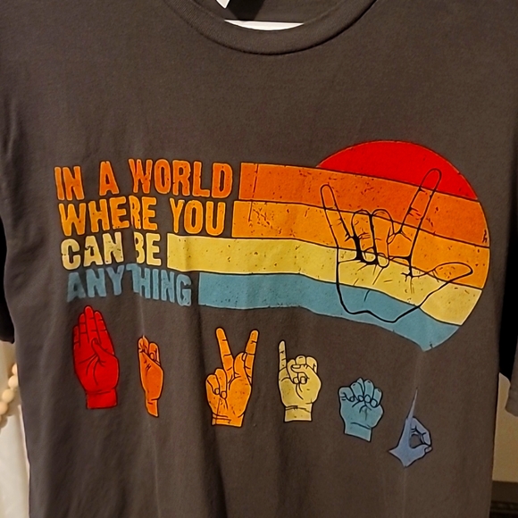 Port and Company Other - ASL Be Kind Tshirt
